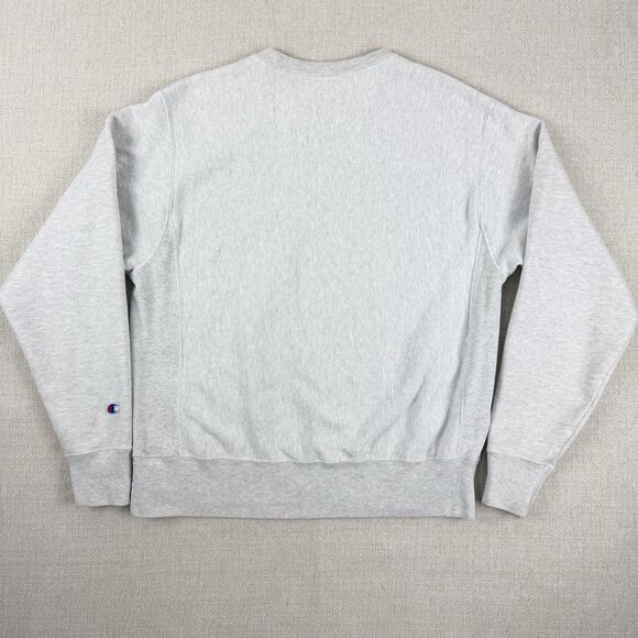 Vintage Champion Penn State Crewneck Sweatshirt Reverse Weave Light Gray Medium - Picture 2 of 14